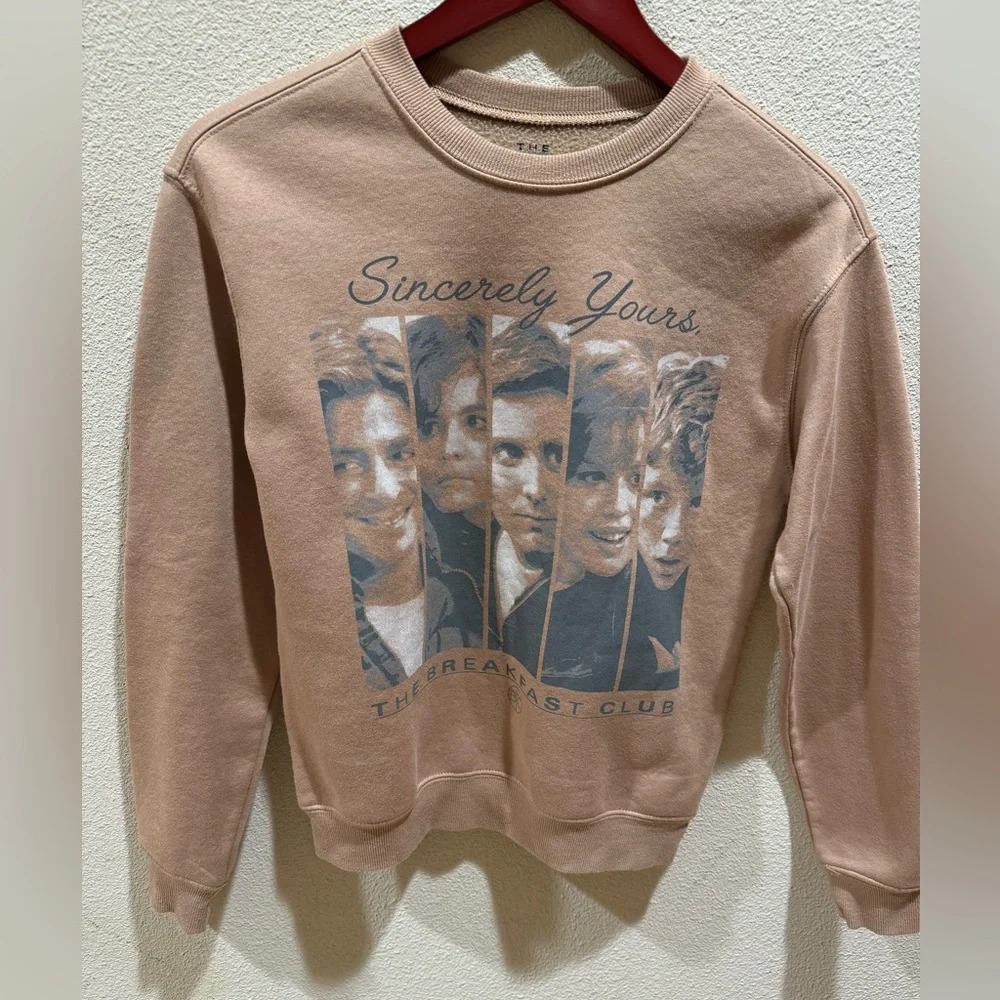 1980’s Movie The Breakfast Club 80’s Movie Tan Size XS. Excellent condition!